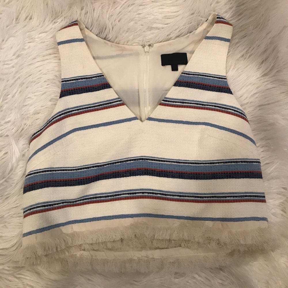 intermix Crop Top